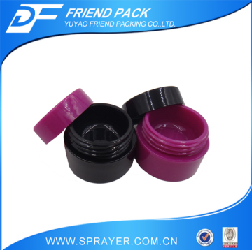 hot sale non spill wholesale 5ml pp double wall jar for cosmetic,Double Wall Face Cream Jar