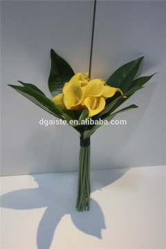 artificial flowers wholesale wholes PU bundled calla lily