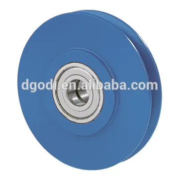 Custom service steel small cable pulley wheels and wire rope pulley wheel