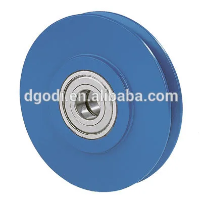 Custom service steel small cable pulley wheels and wire rope pulley wheel