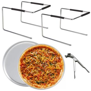 Tavolo da filo caldo di ferro commerciale vassoio per pizza Pannaio