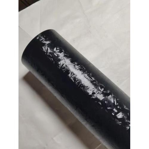 Black forged carbon fiber automobile ethylene film