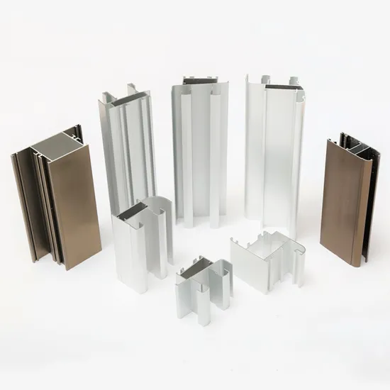 South American Standard Aluminum Doors and Windows Profiles for Houses in Brazil