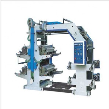 High Speed Flexo Printer: Four Colours Flexographic Printing Machine