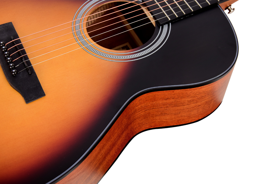 The Rose R O40 Acoustic Guitar 15