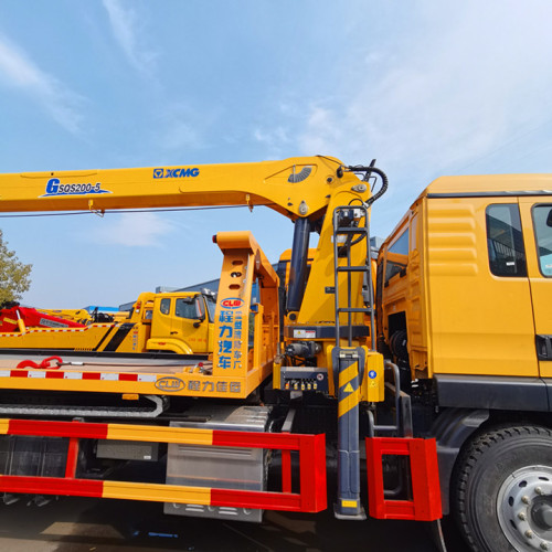 Sinotruk Howo 10 тонн с бортовым грузовиком с краном