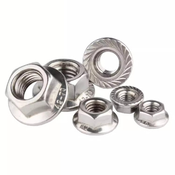 Nuts, Stainless Steel Bolts, Flange Screws, and Washers M3-M8