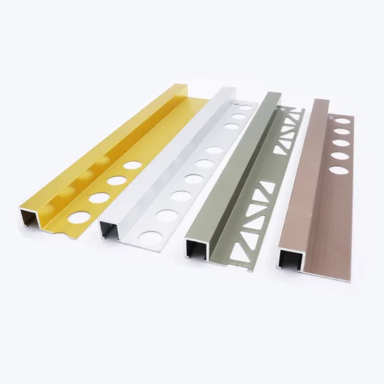 LENWA ALUMINIUM 0.3mm Thin Marble Edge Aluminum Trim Strip