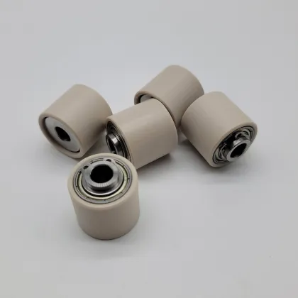 High Efficiency Polyurethane Roller in Machinery Traceless Roller Small Rubber Coated Roller