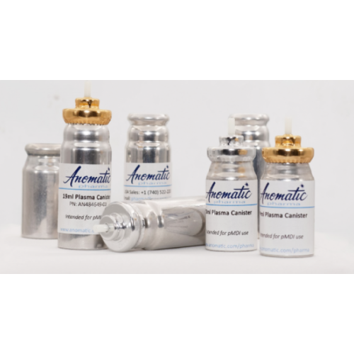 Plasma coated (FCP) MDI canisters