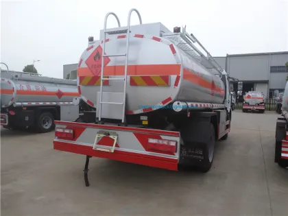 5000 Liters Fuel Tank Truck Oil Tanker Truck