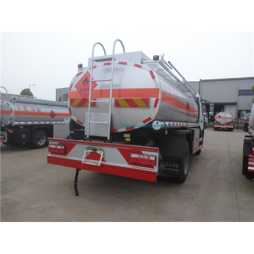 5000 Liters Fuel Tank Truck Oil Tanker Truck