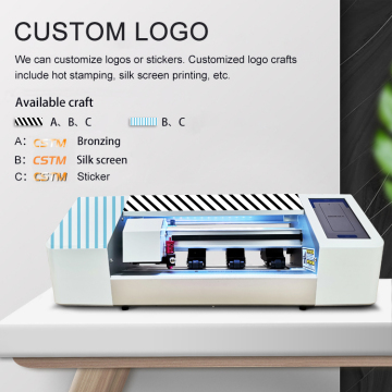LOGO Automatic TPU Hydrogel Screen Protector Cutting Machine