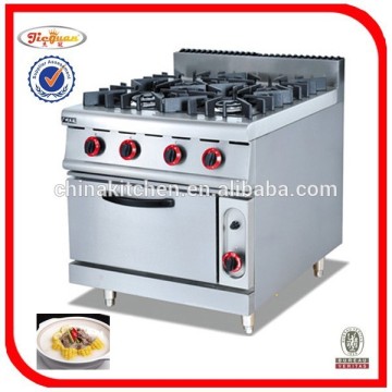 4 burner gas range with oven GH-987A