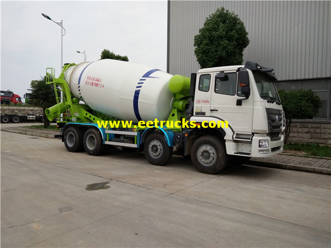 380hp 8 CBM Concrete Mixer Trucks