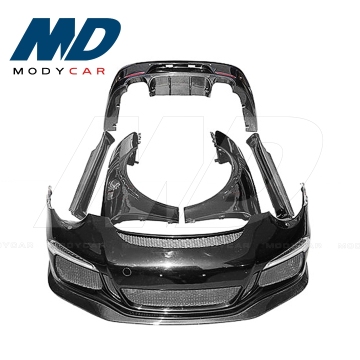 991.1 GT3 RS Style Half Carbon Fiber Body Kits for 2009-2011 Porsche Carrera 911 997.2