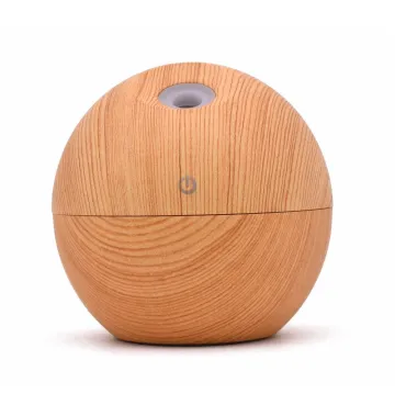 130ml Wood Ultrasonic Cool Mist Humidifier for Office
