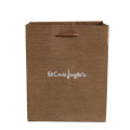 Genti de ambalare Gold Shopping Bag Bag de hârtie Logo personalizat