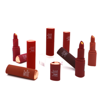 L115 Private Label Lipstik Emas: Pakaian Longwear, Logo yang Dapat Disesuaikan, Matte &amp; Shimmer Finishes