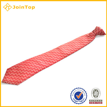 Hot sales woven silk necktie/clip on necktie