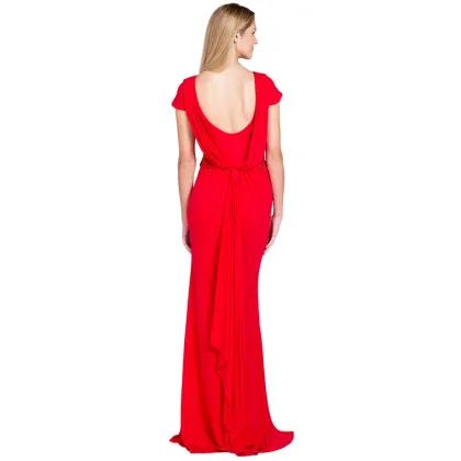 OEM red fashionanle long women evening dress evening gowns online