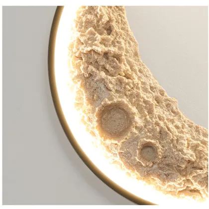 Moon Wall Light 80cm 100cm LED Half Moon Light