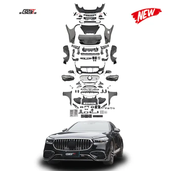 GBT New Upgrade AMG Sports Bumper Kit for 2008-2012 Mercedes-Benz S-Class W221 to W223