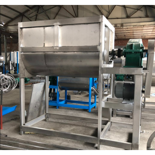 Channel Type Mixing Machine in Trough Design