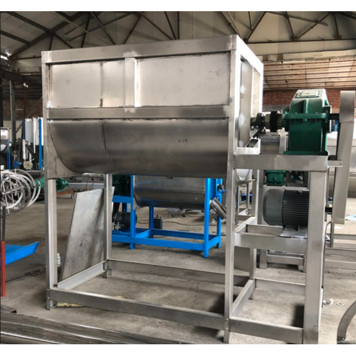 Channel Type Mixing Machine in Trough Design