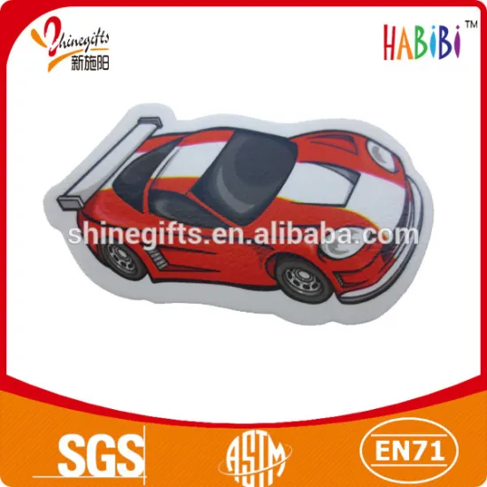 kids toys various colour car eva sticker paper