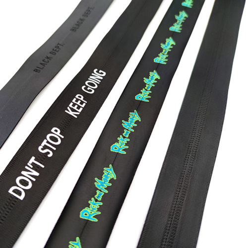 Custom Printing No.5 Waterproof Nylon Zipper