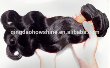 Hot sale sexy body wave #1b brazillian hair bundles