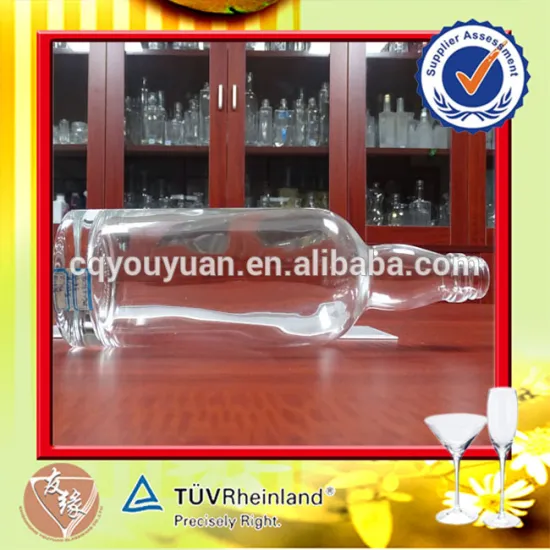 Round Empty Screw Top 700ML Whisky Bottle Wholesale Mini Whisky Bottles