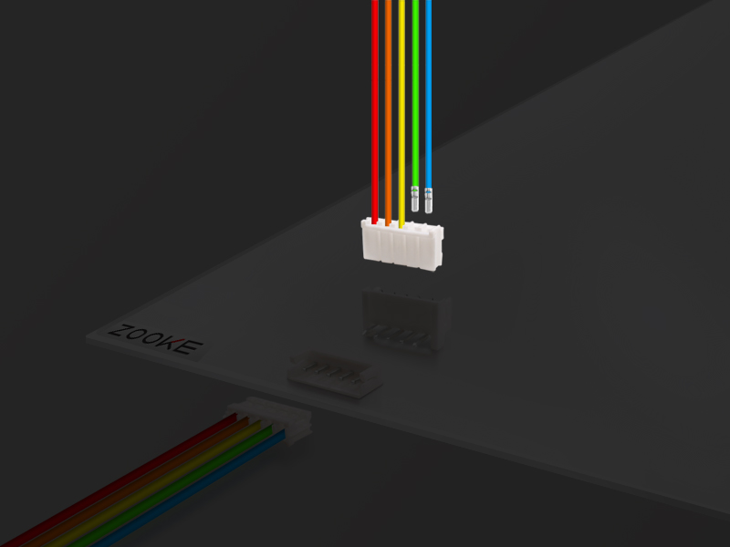 2.50mm pitch wire sa board connectors series na produkto