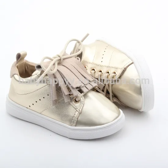 Graceful genuine leather baby shoes wholesale newest design casual kids shoes with boys girls shoes