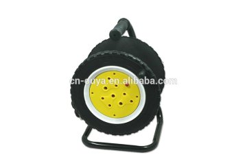three South African type extension cable socket