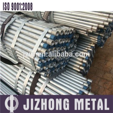galvanized steel pipe light series screwed in both ends and socketted in one end