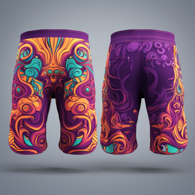 Purple Shorts 4 Png