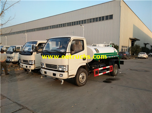 3000l kananan ruwa spraying manyan manyan motoci