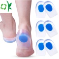 ซิลิโคน Heel Pads สำหรับ Heel Pain Heel Cushions