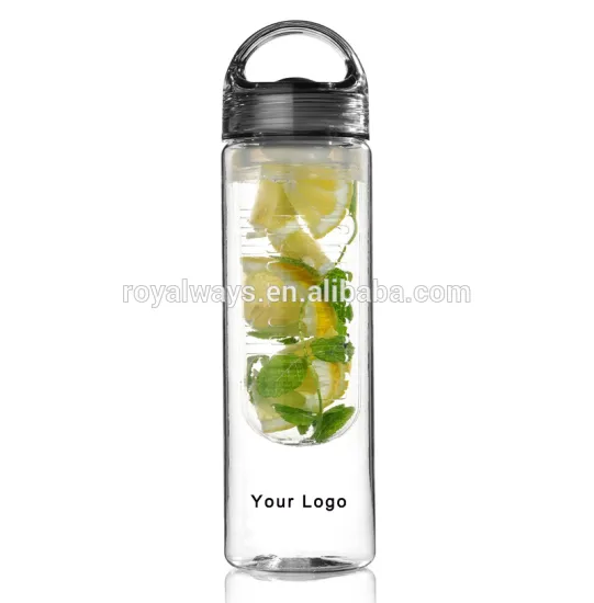 No leak eastman tritan fruit infusion water bottle with handle