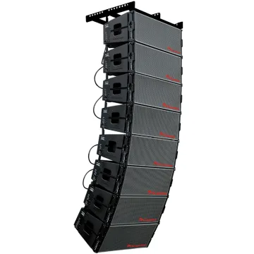 Dual 10 inch Built-in amp Audio Line Array Speaker