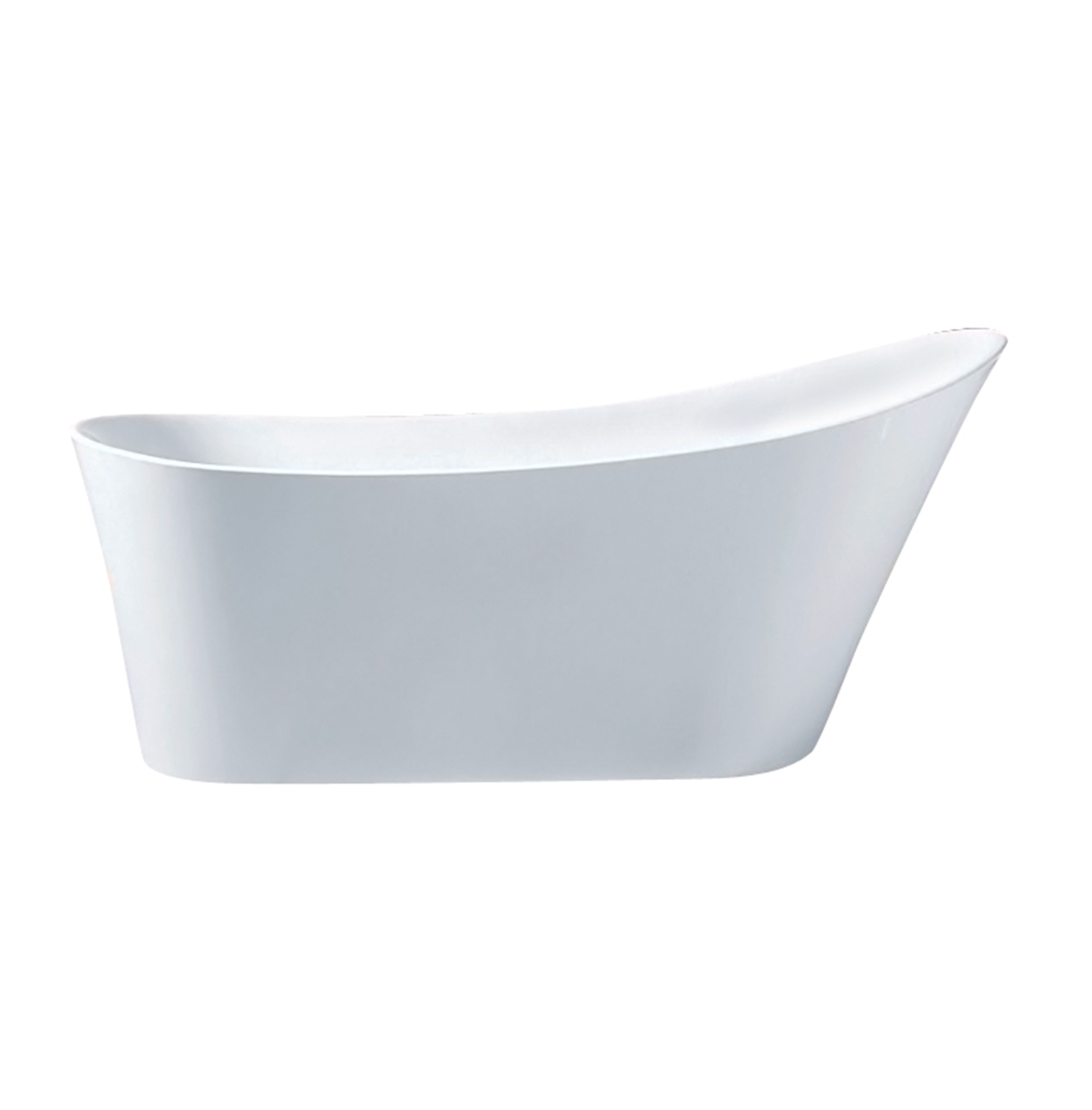 Freestanding Acrylic Shaped Bathtub ji bo hunera malê