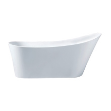 Freestanding acrylic shaped bathtub for home art