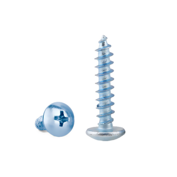 Zinc Plated Phillips Multi-Size Truss Head Self-Tapping Screws for Wood & Steel