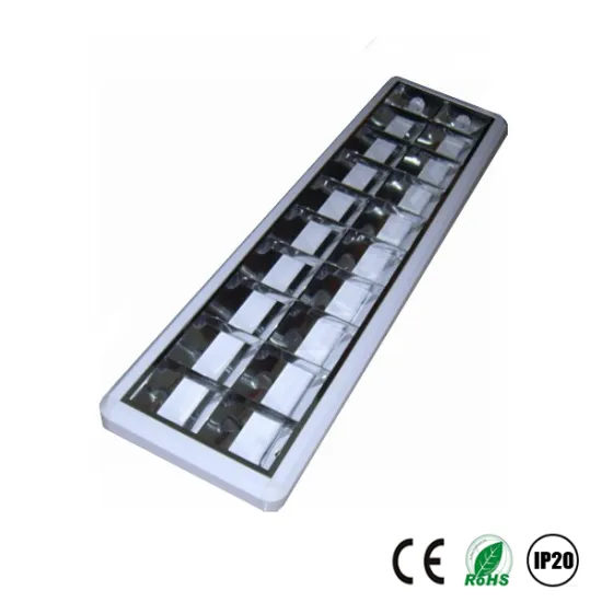 T8 grille fluorescence luminaire/led louver light