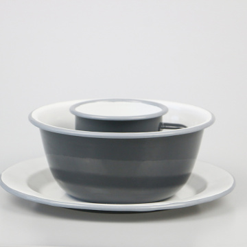 High Quality Lead-Free Enamel Fruit Bowl/ Fruit Plate