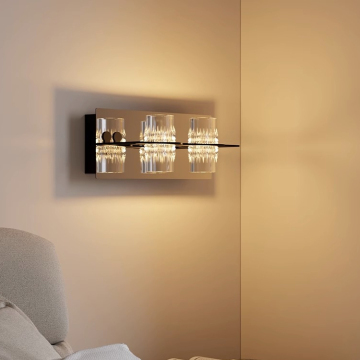Crystal Wall Light: New Style Indoor LED Lighting for Living Room and Bedroom