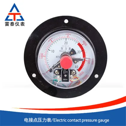Seismic resistant electric contact pressure gauge