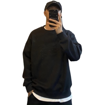 Men's Velvet Padded 520G Printing Joker Hoodies